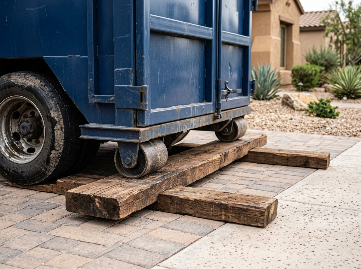 Prime Hardwood Driveway Board Protection System